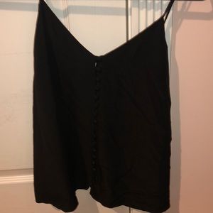Button down tank top